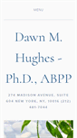 Mobile Screenshot of drdawnhughes.com
